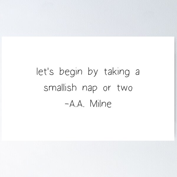 Item preview, let's begin by taking a smallish nap or two designed and sold by egwebb.