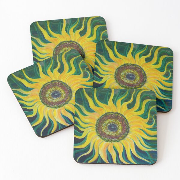 Item preview, Sunflower (acrylic) designed and sold by sillysallymoon.