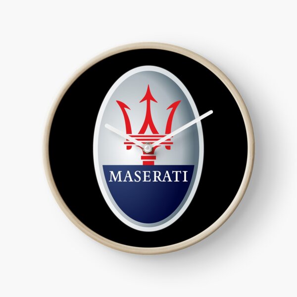 Maserati Luxury Clock