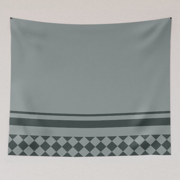 Item preview, Diamonds and Stripes - Dark Green on Light designed and sold by callavibes.