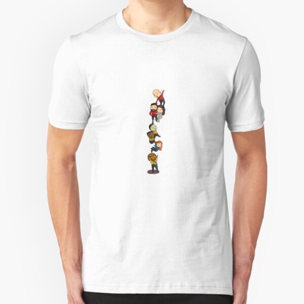 TNG Crew Chibi-style Slim Fit T-Shirt