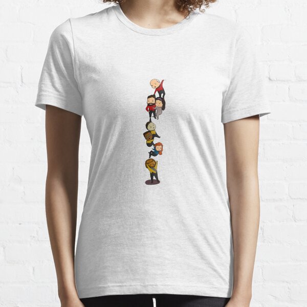 TNG Crew Chibi-style Essential T-Shirt