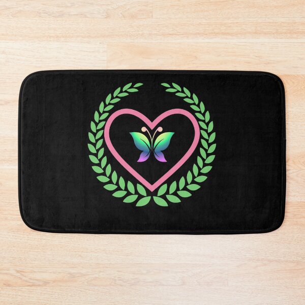 Item preview, Heart butterfly laurel wreath designed and sold by BiZepsM0.
