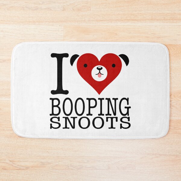 Item preview, I Love Booping Snoots - Funny Gift Ideas for Dog Lovers designed and sold by traciwithani.