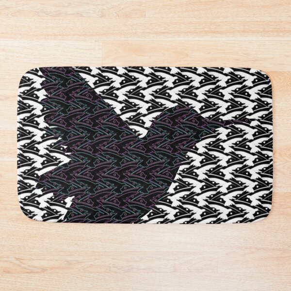 Item preview, Flocking Hummingbird Hearts - Winter Silhouette designed and sold by weavernap.