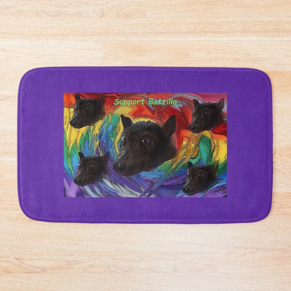 Item preview, Batzilla - Rainbow Bats Support Batzilla designed and sold by batzilla.