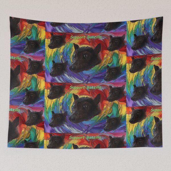 Item preview, Batzilla - Rainbow Bats Support Batzilla designed and sold by batzilla.