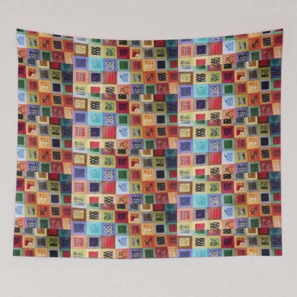Item preview, Fabric remnants used wonderfully designed and sold by Kunterbuntes.
