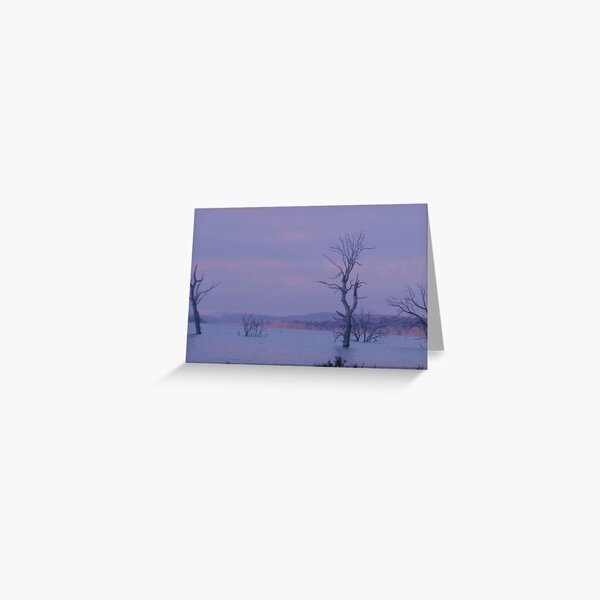 Arthurs Lake Tasmania Greeting Card