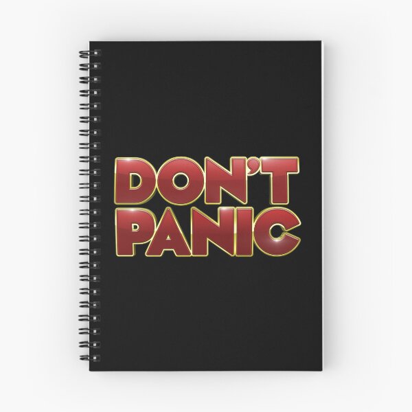 Item preview, Don't Panic designed and sold by chwatson.