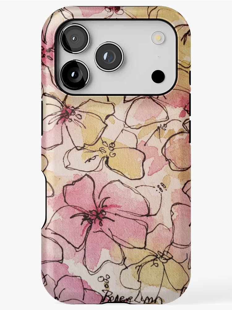 Thumbnail 1 of 4, iPhone Case, Hydrangea designed and sold by Reneesodyssey.