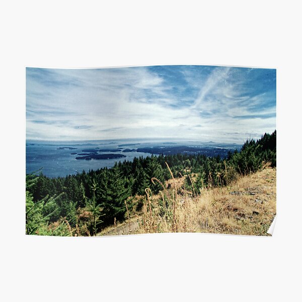 Gulf Island View Poster