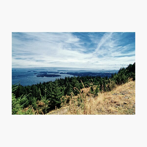 Gulf Island View Photographic Print