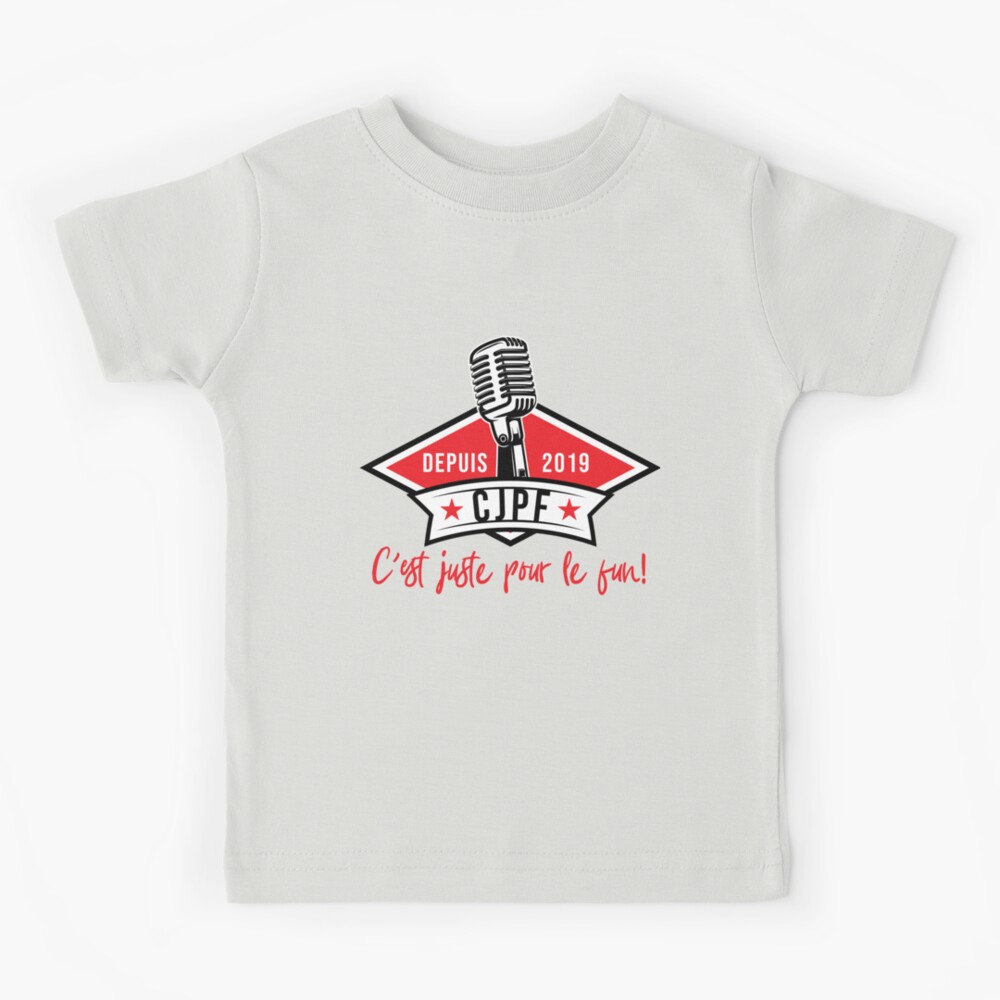 T-shirt enfant « Logo officiel de la radio CJPF»