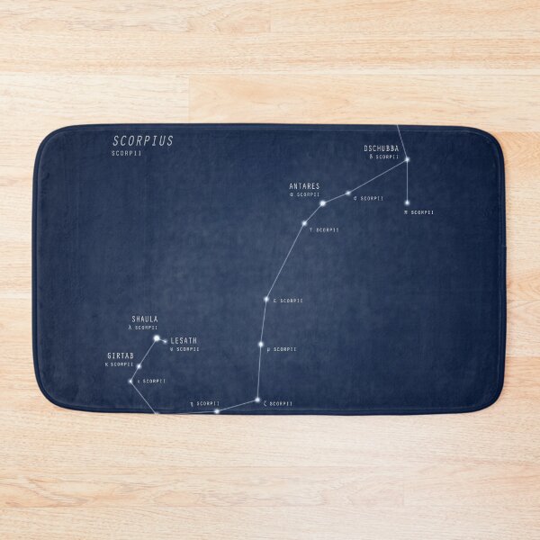 Item preview, Scorpius constellation star map designed and sold by KMA Home Design.