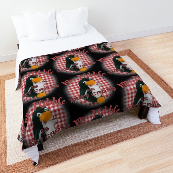 Mr Flibble is very cross Comforter