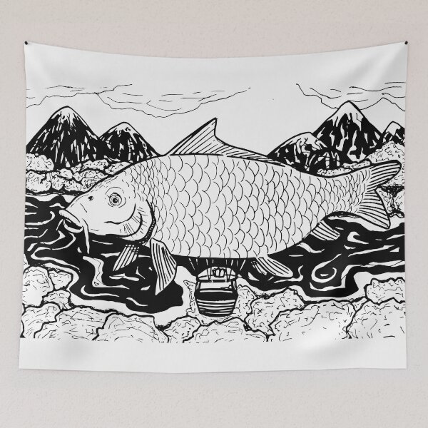 Item preview, Carp Blimp designed and sold by Chazaaroncamp.