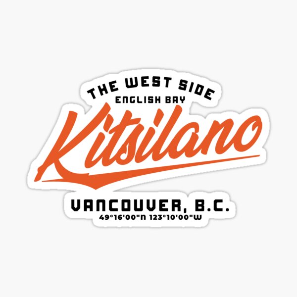 Kitsilano Sticker