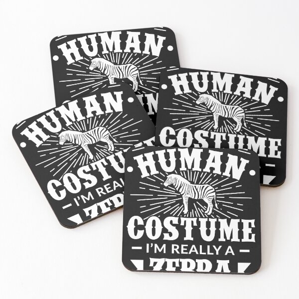 Item preview, Human Costume Im Really a Zebra Halloween Gift designed and sold by Hananiah Merch.
