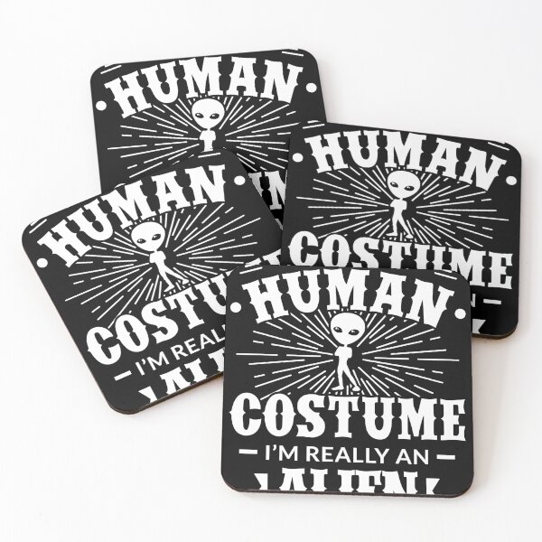 Item preview, Human Costume Im Really an Alien Halloween Gift designed and sold by Hananiah Merch.