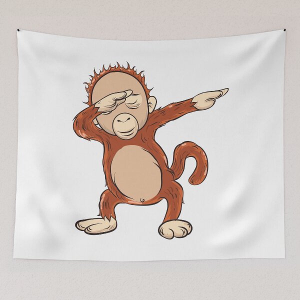 Item preview, Cute Dabbing Baby Orangutan Gift Idea designed and sold by phoxydesign.