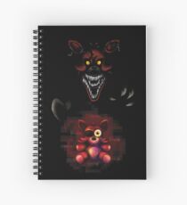 Five Nights at Freddy's - Fnaf 4 - Nightmare Foxy Plush Spiral Notebook