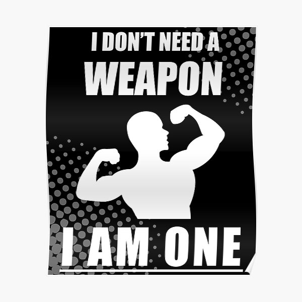 Self Defence Posters Redbubble