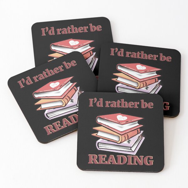 Item preview, I'd Rather Be Reading Book Lover product designed and sold by tronictees.