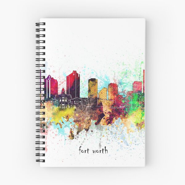 Item preview, fort worth skyline designed and sold by BekimART.