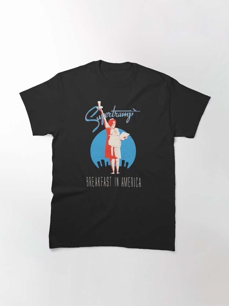 Alternate view of Supertramp Breakfast in America Classic T-Shirt