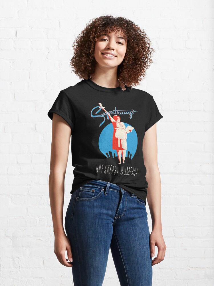Alternate view of Supertramp Breakfast in America Classic T-Shirt