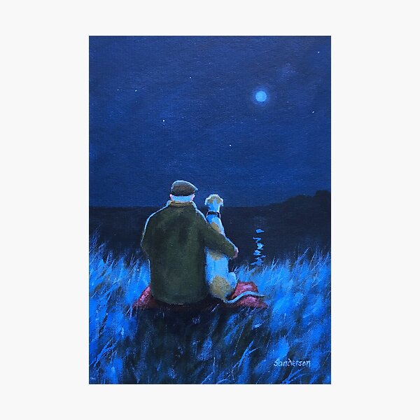 Item preview, Sometimes we sit & look at the moon.. designed and sold by The Art of Steve Sanderson.
