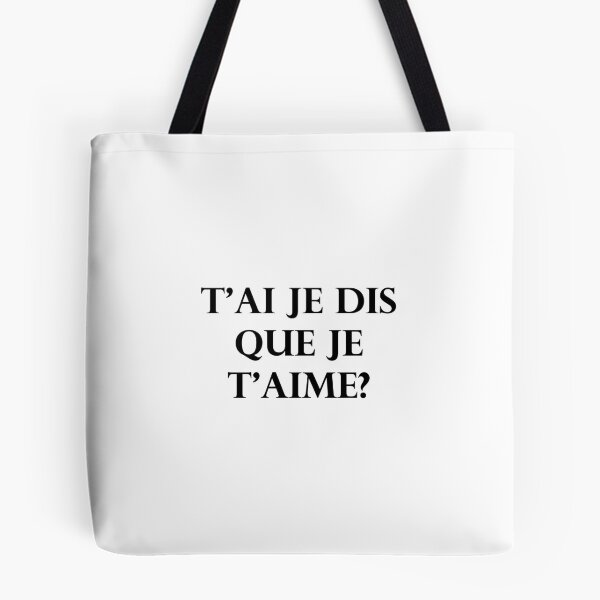 Item preview, t'ai je dis que je t'aime? designed and sold by stephip26.