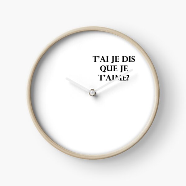 Item preview, t'ai je dis que je t'aime? designed and sold by stephip26.