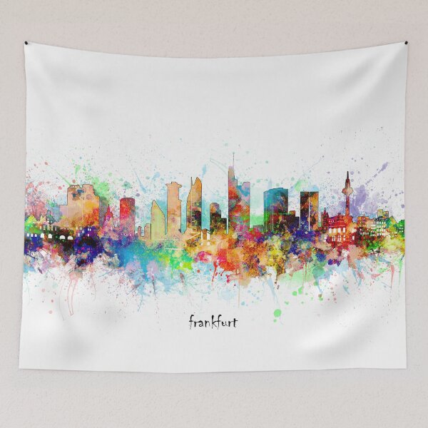 Item preview, frankfurt skyline designed and sold by BekimART.