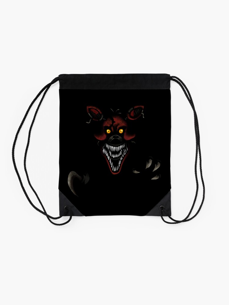 Alternate view of Five Nights at Freddy's - Fnaf 4 - Nightmare Foxy Drawstring Bag