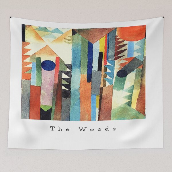Item preview, Paul Klee Art t-shirt The Woods 1915 designed and sold by AvantGardeArt52.