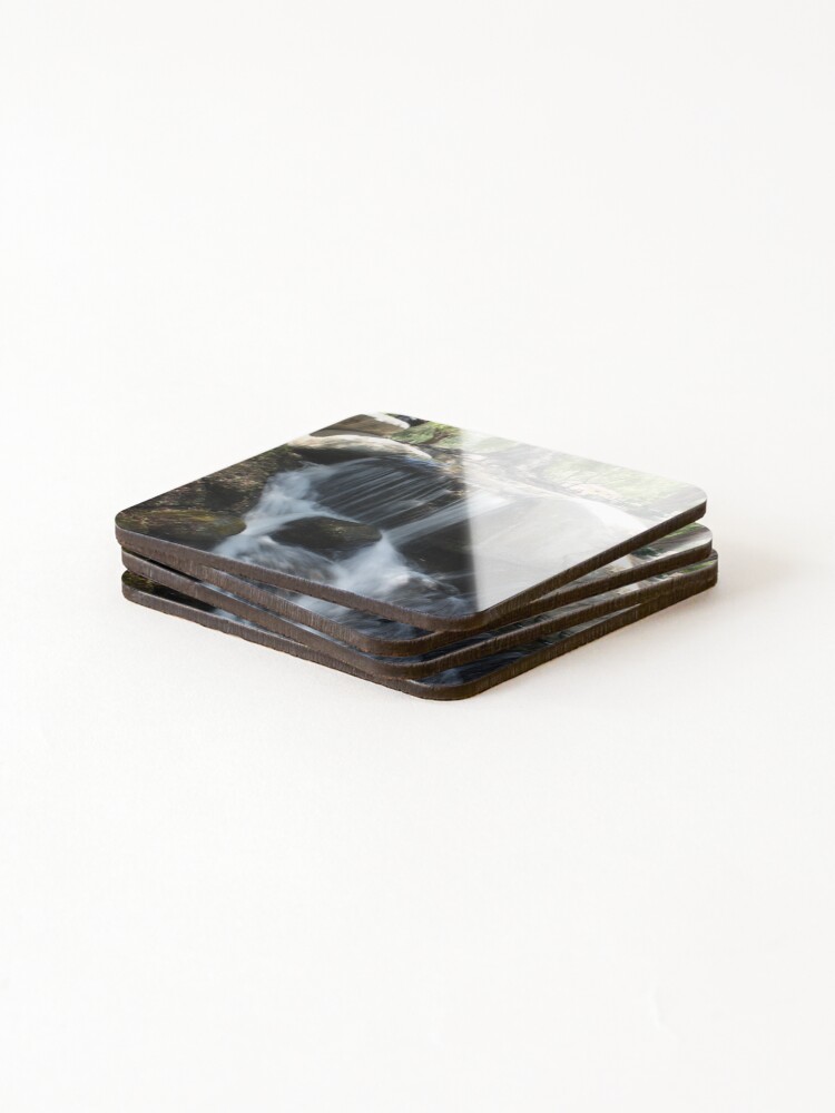 Thumbnail 4 of 5, Coasters (Set of 4), Waterfall designed and sold by Riddick4x5.