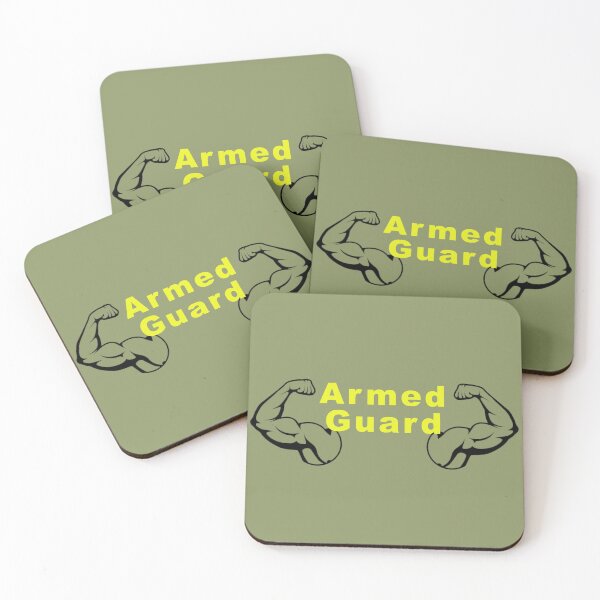Item preview, Armed Guard Muscle Design designed and sold by PeaceOffandLove.
