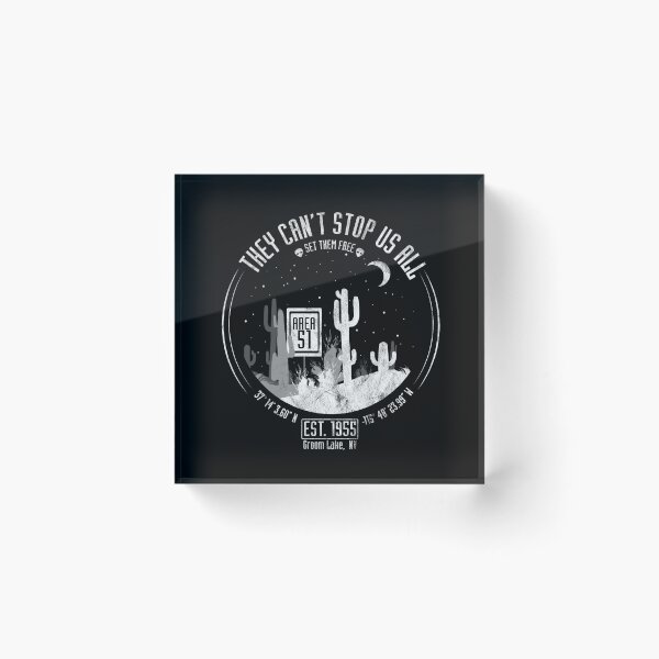 Aperçu de l'œuvre Zone 51 Ne peut pas nous arrêter tous créée et vendue par DoomandBloom.