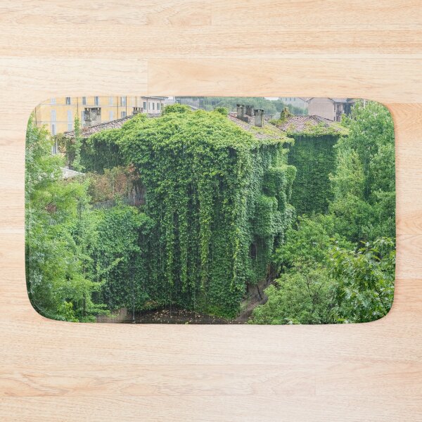 Item preview, Refreshing Rain - Biophilic Houses in a Downpour in Milan Italy designed and sold by Georgia Mizuleva.