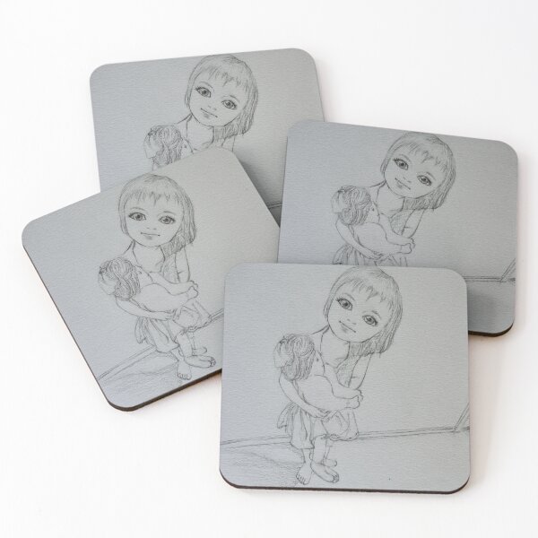 Item preview, My Dolly (Pencil drawing) designed and sold by sillysallymoon.