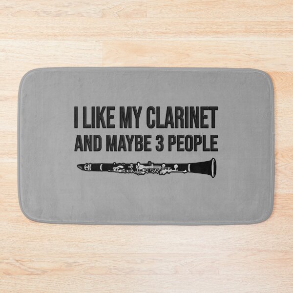 Item preview, I like my clarinet and maybe 3 people - funny clarinet gift idea designed and sold by HEJAshirts.