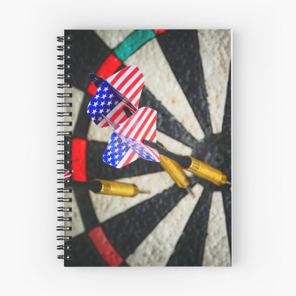 Item preview, American darts arrows in target designed and sold by mrivserg.