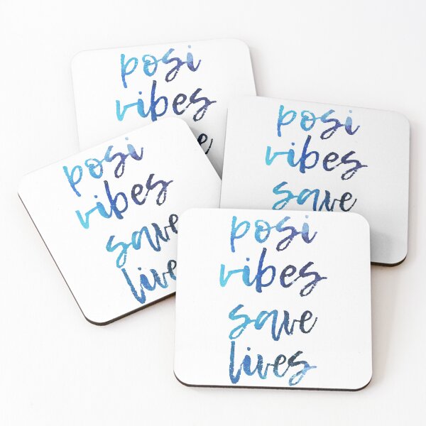 Item preview, Posi Vibes Save Lives designed and sold by fearcity.