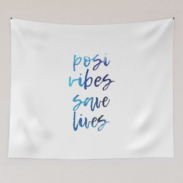 Item preview, Posi Vibes Save Lives designed and sold by fearcity.