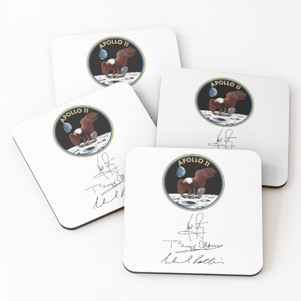 Item preview, NASA Apollo 11 Moon Landing 1969 Astronauts Autographs designed and sold by Aichelangelo.