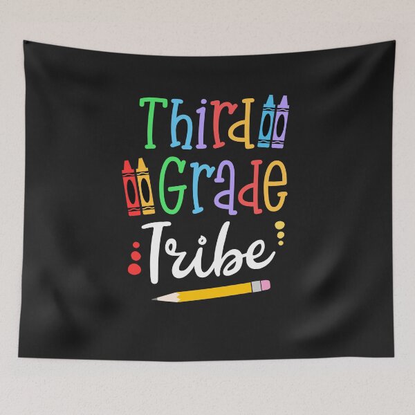 Item preview, Cute Teacher Appreciation Gift, Third Grade Tribe, Fun Gift For 1st Day Of School, Teachers Appreciation Week Gift designed and sold by MommyMakesGifts.