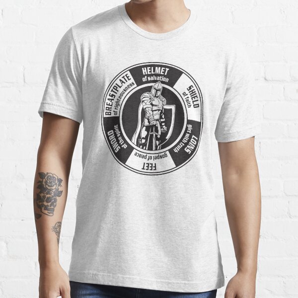 Armor of God Ephesians 6 Bible New Testament Christian Essential T-Shirt