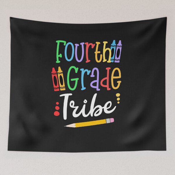 Item preview, 4th Grade Teacher Appreciation Gift, Fourth Grade Tribe, Fun Gift For 1st Day Of School, Teachers Appreciation Week Gift designed and sold by MommyMakesGifts.
